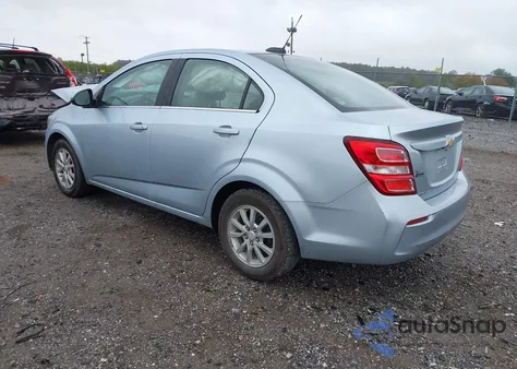 2017 Chevrolet Sonic Lt Auto z USA, uszkodzony, nr VIN 1G1JD5SG9H4150704